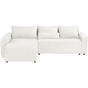 smart Ecksofa  Fania ¦ weiß ¦ Maße (cm): B: 257 H: 72 T: 208