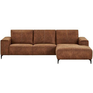 smart Ecksofa  Gabriela ¦ braun ¦ Maße (cm): B: 288 H: 83 T: 170.0
