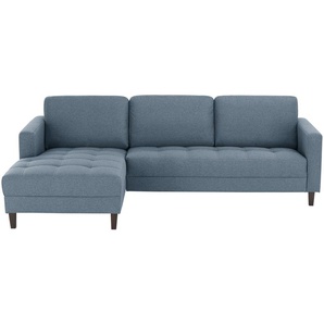 smart Ecksofa  Geradine ¦ blau ¦ Maße (cm): B: 260 H: 85 T: 170.0