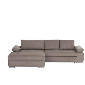 smart Ecksofa  Ibby ¦ braun ¦ Maße (cm): B: 294 H: 73 T: 173.0