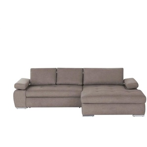 smart Ecksofa  Ibby ¦ braun ¦ Maße (cm): B: 294 H: 73 T: 173.0