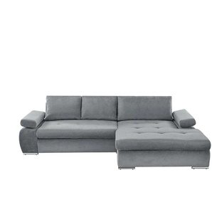 smart Ecksofa  Ibby ¦ grau ¦ Maße (cm): B: 294 H: 73 T: 173.0