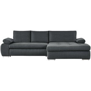smart Ecksofa  Ibby ¦ grau ¦ Maße (cm): B: 294 H: 73 T: 173