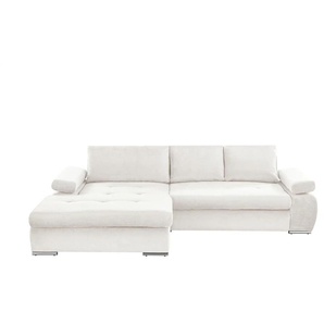 smart Ecksofa  Ibby ¦ weiß ¦ Maße (cm): B: 294 H: 73 T: 173.0