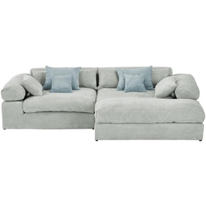 smart Ecksofa  Lianea ¦ grau ¦ Maße (cm): B: 291 H: 86 T: 208