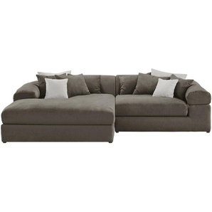 smart Ecksofa  Lianea ¦ grau ¦ Maße (cm): B: 291 H: 86 T: 208