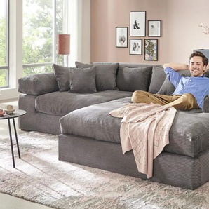 smart Ecksofa  Lianea ¦ grau ¦ Maße (cm): B: 291 H: 86 T: 208.0