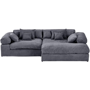 smart Ecksofa  Lianea ¦ grau ¦ Maße (cm): B: 291 H: 86 T: 208