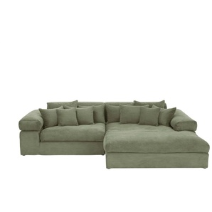 smart Ecksofa  Lianea ¦ grün ¦ Maße (cm): B: 291 H: 86 T: 208.0