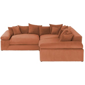 smart Ecksofa  Lianea ¦ rot ¦ Maße (cm): B: 278 H: 86 T: 278.0