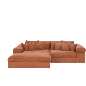 smart Ecksofa  Lianea ¦ rot ¦ Maße (cm): B: 291 H: 86 T: 208.0