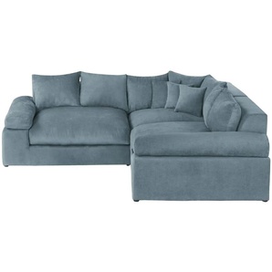 smart Ecksofa  Lionore  ¦ blau ¦ Maße (cm): B: 256 H: 86 T: 256.0