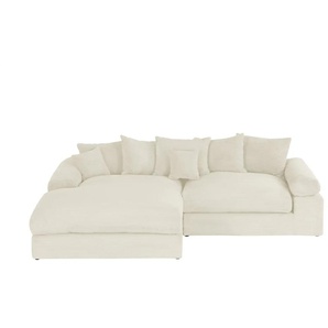 smart Ecksofa  Lionore ¦ creme ¦ Maße (cm): B: 265 H: 86 T: 203.0