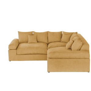 smart Ecksofa  Lionore ¦ gelb ¦ Maße (cm): B: 256 H: 86 T: 256.0