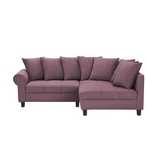 smart Ecksofa Lunella ¦ lila/violett ¦ Maße (cm): B: 232 H: 86 T: 190.0
