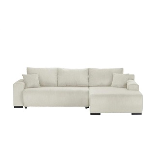 smart Ecksofa  Nelly ¦ beige ¦ Maße (cm): B: 270 H: 85 T: 185.0