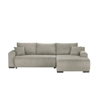 smart Ecksofa Nelly - beige - Materialmix - 270 cm - 85 cm - cm 185,0 | Möbel Kraft