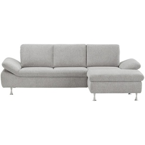 smart Ecksofa  Okelani ¦ grau ¦ Maße (cm): B: 236 H: 78 T: 152