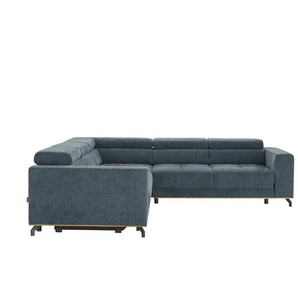 smart Ecksofa mit Kopfteilverstellung Patricia ¦ grau ¦ Maße (cm): B: 269 H: 74 T: 269.0