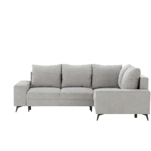 smart Ecksofa  Piave ¦ grau ¦ Maße (cm): B: 270 H: 96 T: 193.0