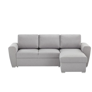 smart Ecksofa Valdi - grau - Materialmix - 243 cm - 86 cm - cm 163,0 | Möbel Kraft