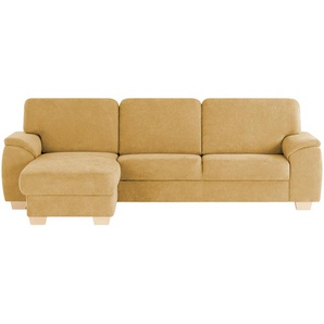 smart Ecksofa  Valencia ¦ gelb ¦ Maße (cm): B: 281 H: 90 T: 173