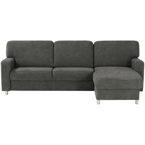 smart Ecksofa  Valencia ¦ grau ¦ Maße (cm): B: 267 H: 90 T: 173