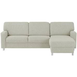 smart Ecksofa  Valencia ¦ grau ¦ Maße (cm): B: 253 H: 90 T: 173