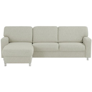 smart Ecksofa  Valencia ¦ grau ¦ Maße (cm): B: 253 H: 90 T: 173