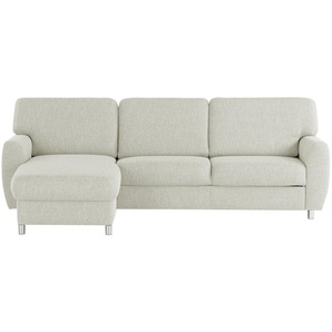 smart Ecksofa  Valencia ¦ grau ¦ Maße (cm): B: 263 H: 90 T: 173