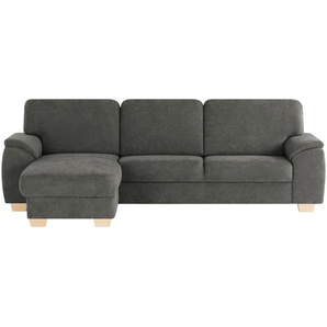 smart Ecksofa  Valencia ¦ schwarz ¦ Maße (cm): B: 281 H: 90 T: 173