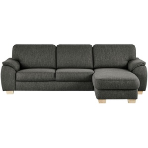 smart Ecksofa  Valencia ¦ schwarz ¦ Maße (cm): B: 281 H: 90 T: 173