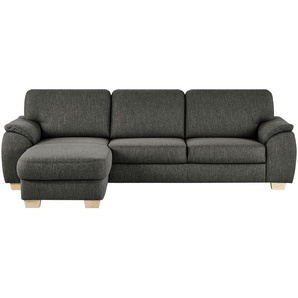 smart Ecksofa  Valencia ¦ schwarz ¦ Maße (cm): B: 281 H: 90 T: 173