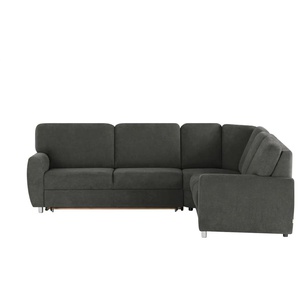 smart Ecksofa  Valencia ¦ schwarz ¦ Maße (cm): B: 270 H: 90 T: 240.0