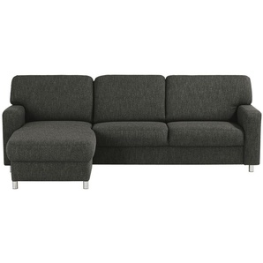 smart Ecksofa  Valencia ¦ schwarz ¦ Maße (cm): B: 253 H: 90 T: 173
