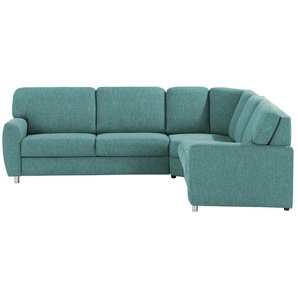 smart Ecksofa Valencia - türkis/petrol - Materialmix - 270 cm - 90 cm - cm 240,0 | Möbel Kraft