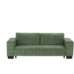 smart Einzelsofa  Deliiah ¦ grün ¦ Maße (cm): B: 259 H: 73 T: 109.0