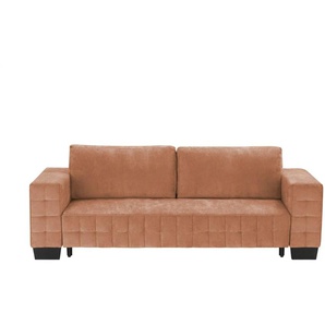 smart Einzelsofa Deliiah - orange - Materialmix - 259 cm - 73 cm - cm 109,0 | Möbel Kraft