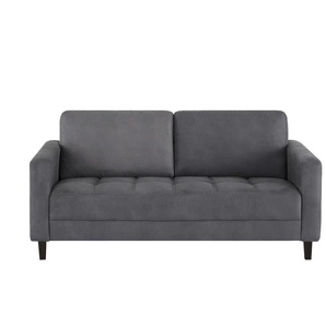 smart Einzelsofa  Geradine ¦ grau ¦ Maße (cm): B: 178 H: 83 T: 91.0