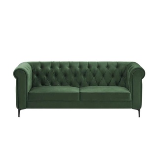 smart Einzelsofa  Julinda ¦ grün ¦ Maße (cm): B: 218 H: 84 T: 93.0