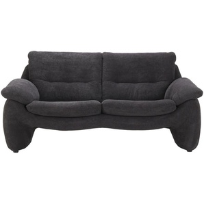 smart Einzelsofa  Melodie ¦ schwarz ¦ Maße (cm): B: 185 H: 80 T: 88