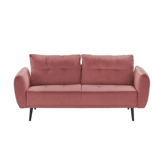 smart Einzelsofa  Tori ¦ rot ¦ Maße (cm): B: 202 H: 92 T: 89.0