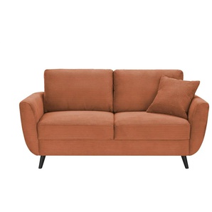 smart Einzelsofa Wanja - orange - Materialmix - 178 cm - 90 cm - cm 90,0 | Möbel Kraft