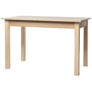 smart Ausziehbarer Esstisch in verschiedenen Größen Ben ¦ holzfarben ¦ Maße (cm): B: 70 H: 76,5