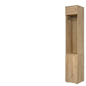 smart Garderobenschrank  BEN ¦ holzfarben ¦ Maße (cm): B: 40 H: 210 T: 37.0