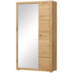 smart Garderobenschrank  Oslo ¦ holzfarben ¦ Maße (cm): B: 105 H: 189 T: 42