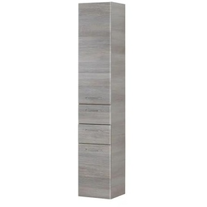 smart Hochschrank Onda - grau - Materialmix - 35 cm - 185,5 cm - cm 33,0 | Möbel Kraft