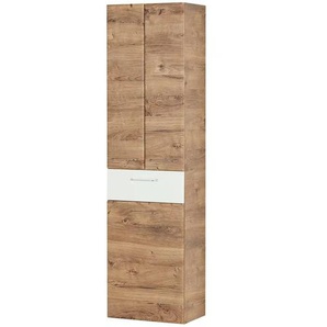 smart Hochschrank Onda - holzfarben - Materialmix - 50 cm - 185,5 cm - cm 33,0 | Möbel Kraft