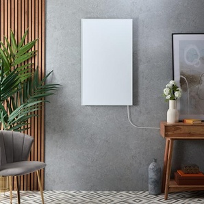 Smart-Infrarotheizung mit Rahmen & EU-Stecker, in Weiß – Größe von 295mm x 595mm, Watt ab 180W - Teplo Ecoso von Hudson Reed