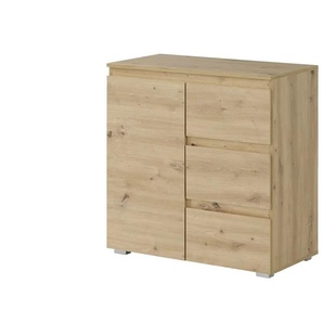 smart Kommode BEN - holzfarben - Materialmix - 80 cm - 80 cm - cm 40,0 | Möbel Kraft